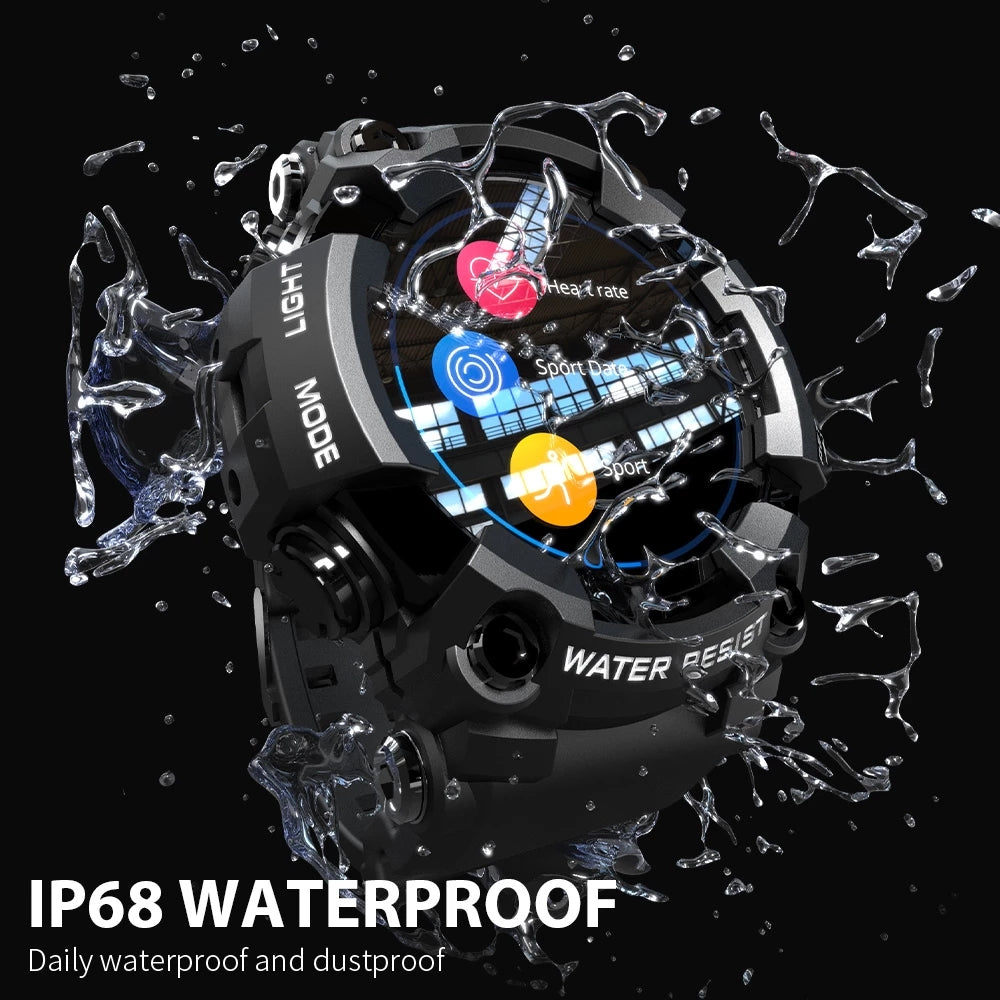 2023 novo rastreador de fitness relógio inteligente para homens monitor freqüência cardíaca pressão arterial relógio inteligente adequado para android ios