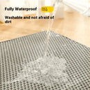 Cat Litter Mat 2-Layer Design Premium Sand Trapping Technology Waterproof Base Non-Slip Pet Floor Protector for Indoor Kittens