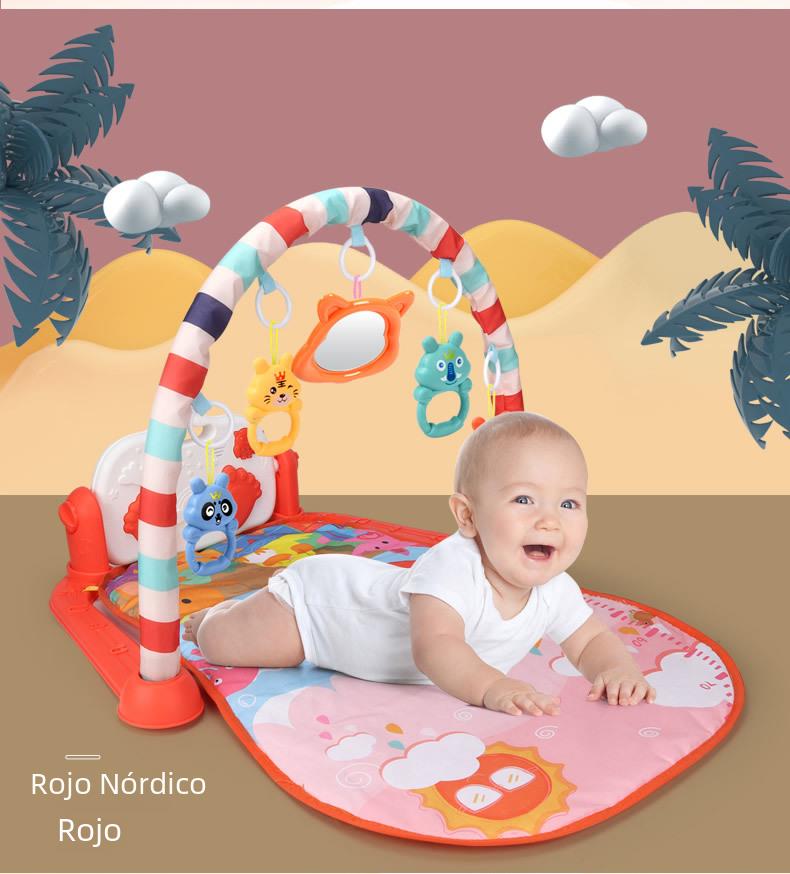 Sudeste Asiático Bebê Pé Piano Fitness Rack Brinquedos Recém-nascidos Educacionais Educação Infantil Música Pé Piano Brinquedos