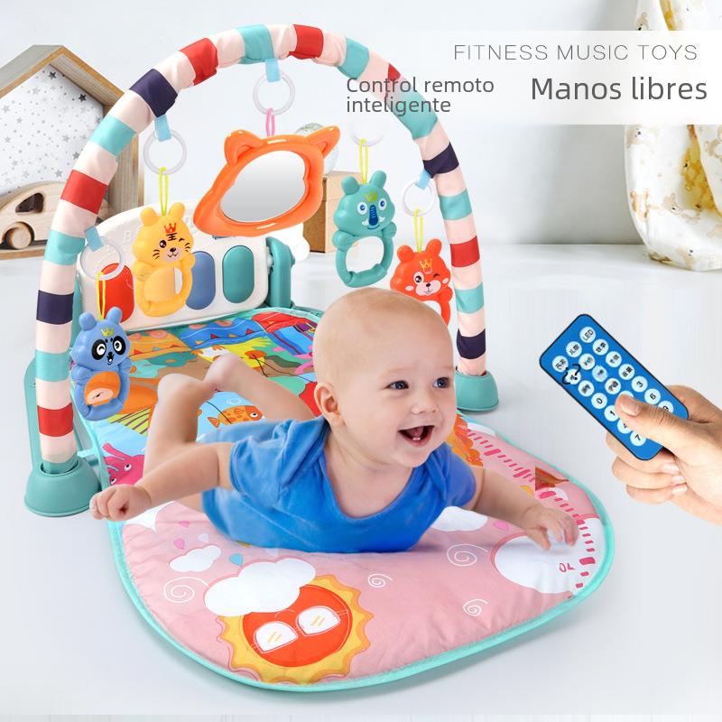 Sudeste Asiático Bebê Pé Piano Fitness Rack Brinquedos Recém-nascidos Educacionais Educação Infantil Música Pé Piano Brinquedos